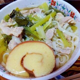 豚ターサイうどん